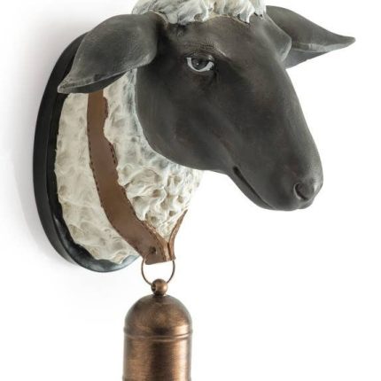 Large Sheep with Bell Wall Head